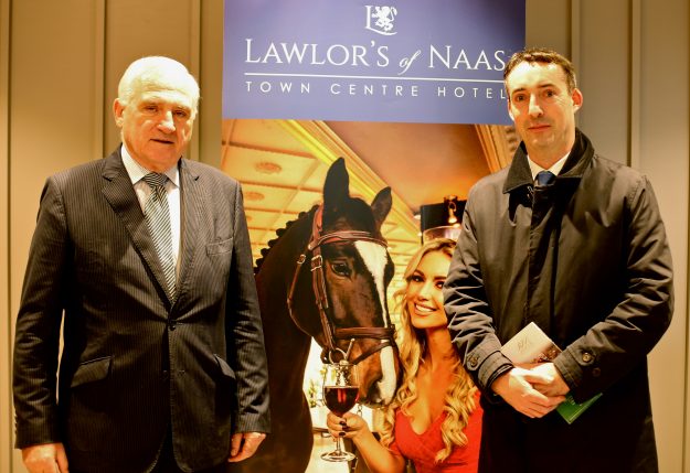 Sean Kealy of Lawlor’s Hotel and Tom Ryan, Naas Racecourse manager