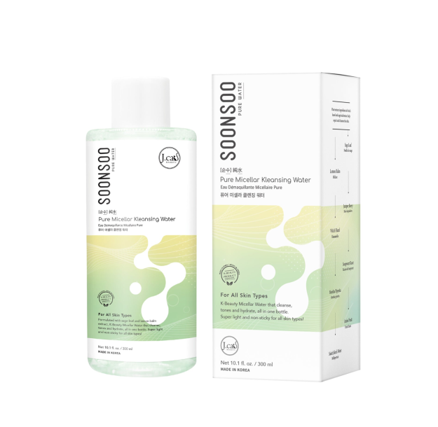 Soonsoo by J.Cat Beauty – Pure Micellar Kleansing Water – RRP €12.95