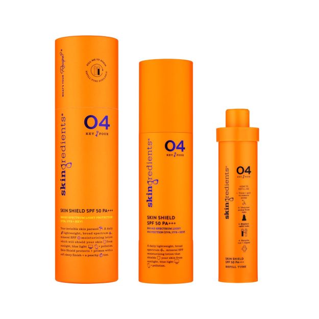 Skin Shield Moisturising + Priming Spf 50 Pa+++ (Primary Pack €57 Refill €52)