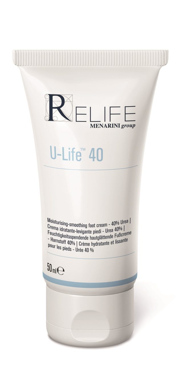 U-Life 40 moisturising-smoothing foot cream (€22)