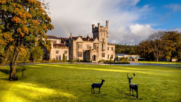 Lough Eske Castle Autumn Exterior Shot