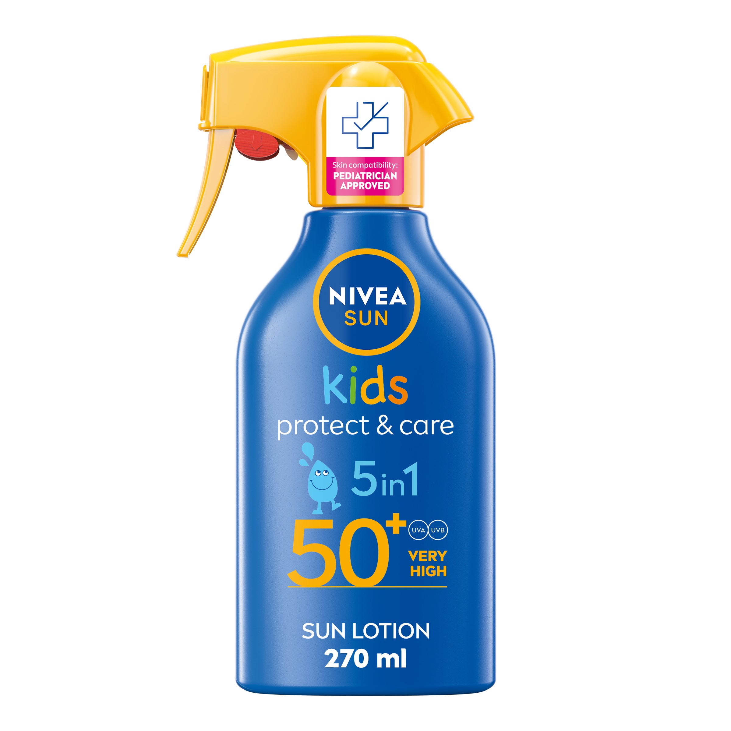 NIVEA SUN Protect & Care Kids Trigger Spray SPF 50+ 270ml,