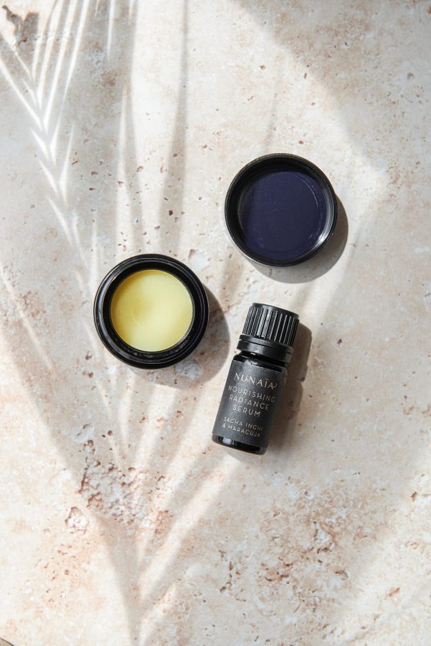 Nunaia Beauty ground Mini Ritual Set Flatlay