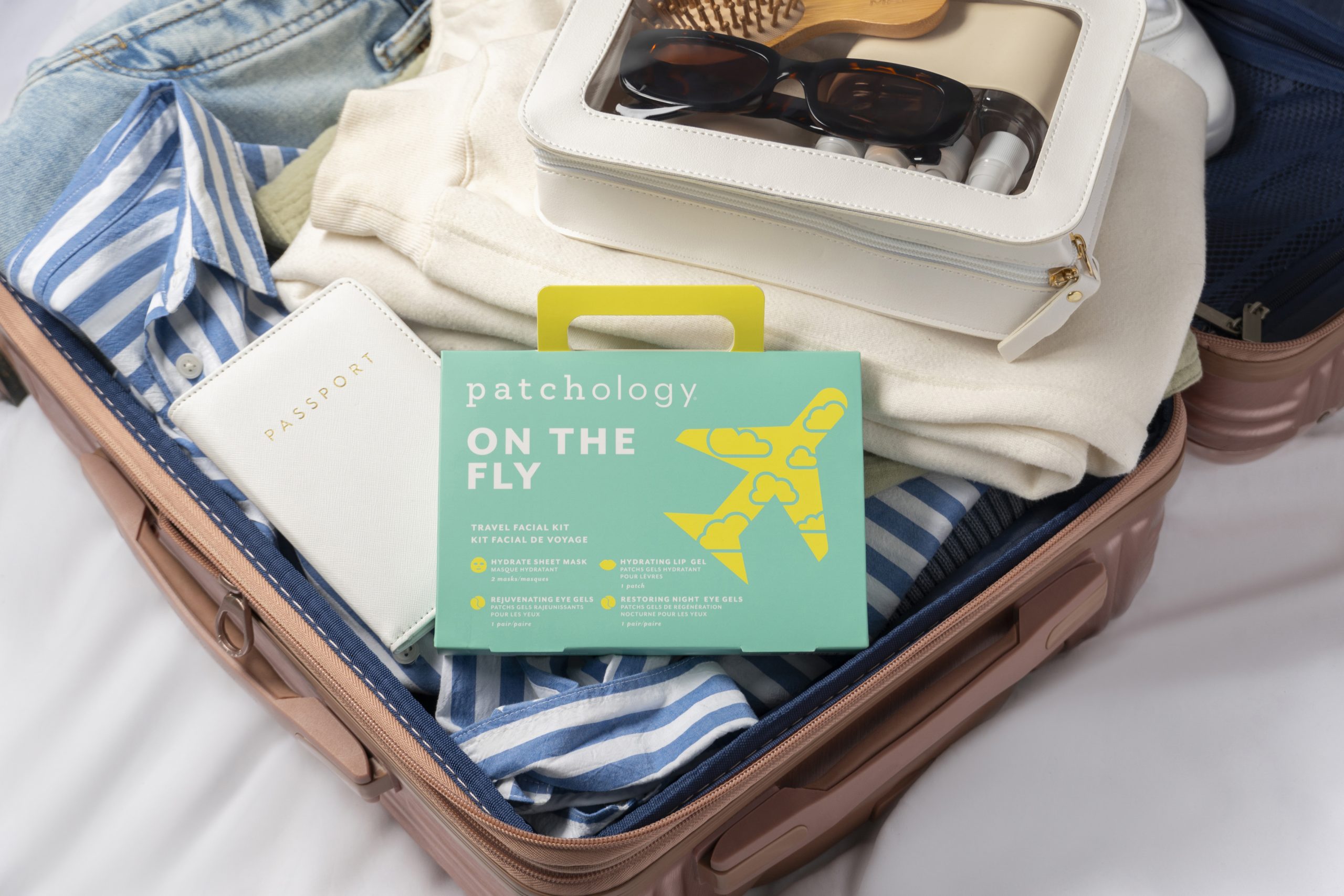 The Patchology On The Fly Travel Facial Kit (RRP €29.99) is available now at Millies.ie and in selected pharmacies nationwide 1